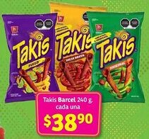 Soriana Híper Takis Barcel oferta
