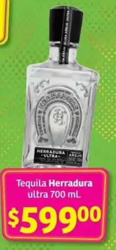 Soriana Híper Tequila Herradura ultra oferta