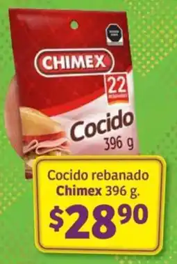 Soriana Híper Chimex Cocido rebanado oferta