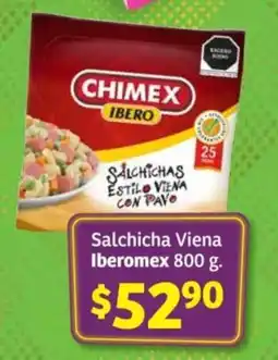 Soriana Híper Iberomex Salchicha Viena oferta
