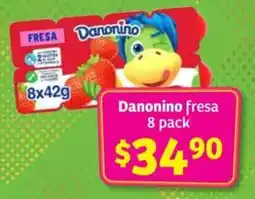 Soriana Híper Danonino fresa oferta