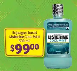 Soriana Híper Listerine Cool Mint oferta