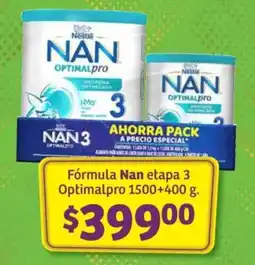 Soriana Híper Nan Optimalpro etapa 3 oferta