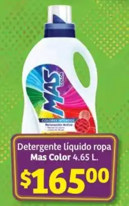 Soriana Híper Detergente líquido ropa Mas Color oferta