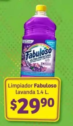 Soriana Híper Limpiador Fabuloso Lavanda oferta