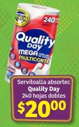 Soriana Híper Quality Day Servitoalla absortec oferta