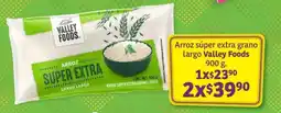 Soriana Híper Valley Foods Arroz super extra grano largo oferta