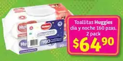 Soriana Mercado Huggies toallitas día y noche oferta