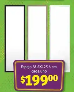 Soriana Mercado Espejo oferta