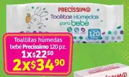 Soriana Mercado Precíssimo toallitas húmedas bebé oferta