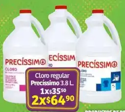 Soriana Mercado Precíssimo cloro regular oferta