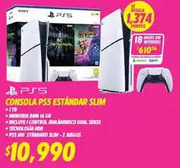 Soriana Mercado Consola ps5 estándar slim oferta