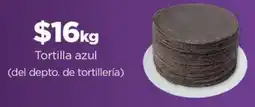 Chedraui Tortilla azul oferta