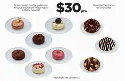 Chedraui Dona conejo, truffa, galletosa, mocca, explosión frutos rojos o ruby caramel oferta