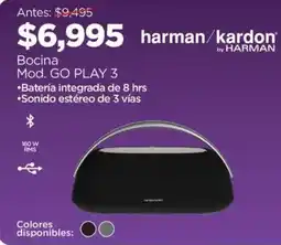 Chedraui Harman/kardon bocina oferta