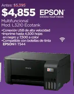 Chedraui Epson multifuncional oferta