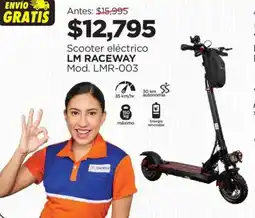 Chedraui Lm raceway scooter eléctrico oferta