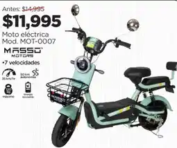 Chedraui Moto eléctrica oferta