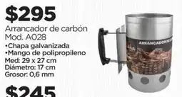 Chedraui Arrancador de carbón oferta