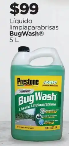 Chedraui Bugwash líquido limpiaparabrisas oferta