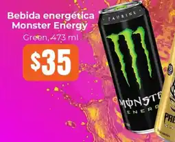Monster energy bebida energética green
