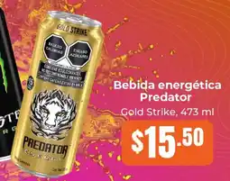 Predator bebida energética