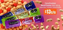 Tiendas Neto Bestchoice cacahuates oferta