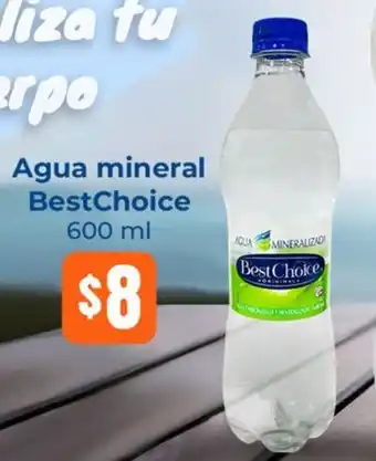 Tiendas Neto Bestchoice agua mineral oferta