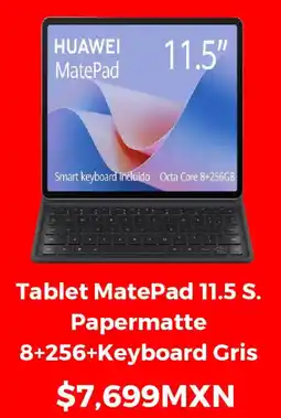 Sanborns Huawei matepad tablet 11.5 s. oferta