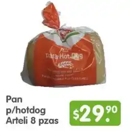 Arteli Pan p/hotdog arteli oferta