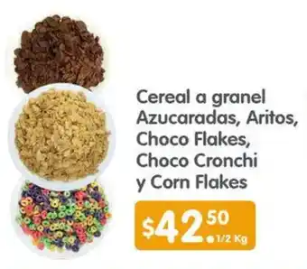 Arteli Cereal a granel azucaradas, aritos, choco flakes, choco cronchi y corn flakes oferta