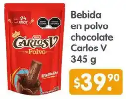 Arteli Carlos V Bebida en polvo chocolate oferta