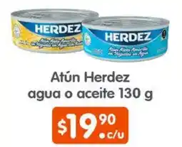 Arteli Herdez atún agua o aceite oferta