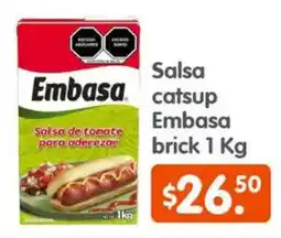 Arteli Embasa salsa catsup brick oferta