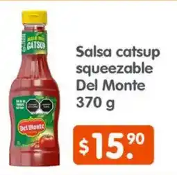 Arteli Del monte salsa catsup squeezable oferta