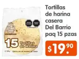 Arteli Del barrio tortillas de harina casera paq oferta