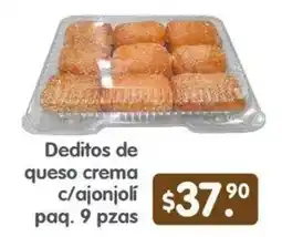 Arteli Deditos de queso crema c/ajonjoli oferta