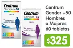 Arteli Centrum gender +50 hombres o mujeres oferta