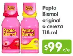 Arteli Pepto bismol original o cereza oferta