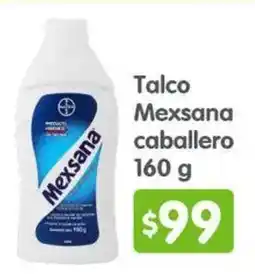 Arteli Talco mexsana caballero oferta