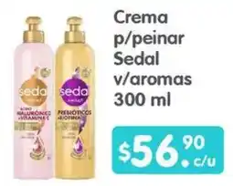Arteli Sedal crema p/peinar v/aromas oferta