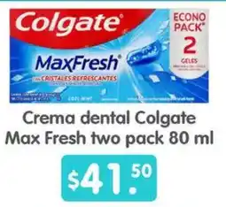 Arteli Colgate crema dental max fresh two pack oferta