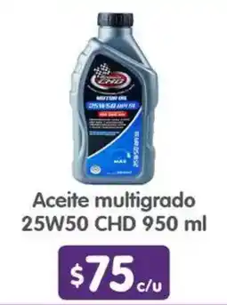 Arteli Aceite multigrado 25W50 CHD oferta