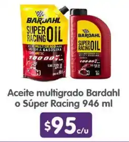 Arteli Aceite multigrado Bardahl o Súper Racing oferta