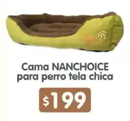 Arteli Cama NANCHOICE para perro tela chica oferta