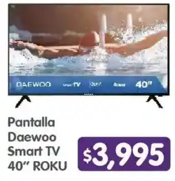 Arteli Daewoo smart tv 40" oferta