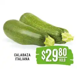 Soriana Súper Calabaza Italiana oferta