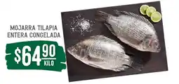 Soriana Súper Mojarra tilapia entera congelada oferta