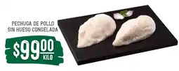 Soriana Súper PECHUGA DE POLLO SIN HUESO CONGELADA oferta