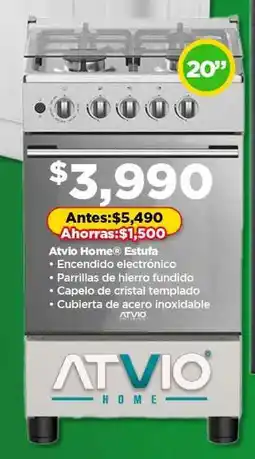 Bodega Aurrerá Atvio Home Estufa oferta